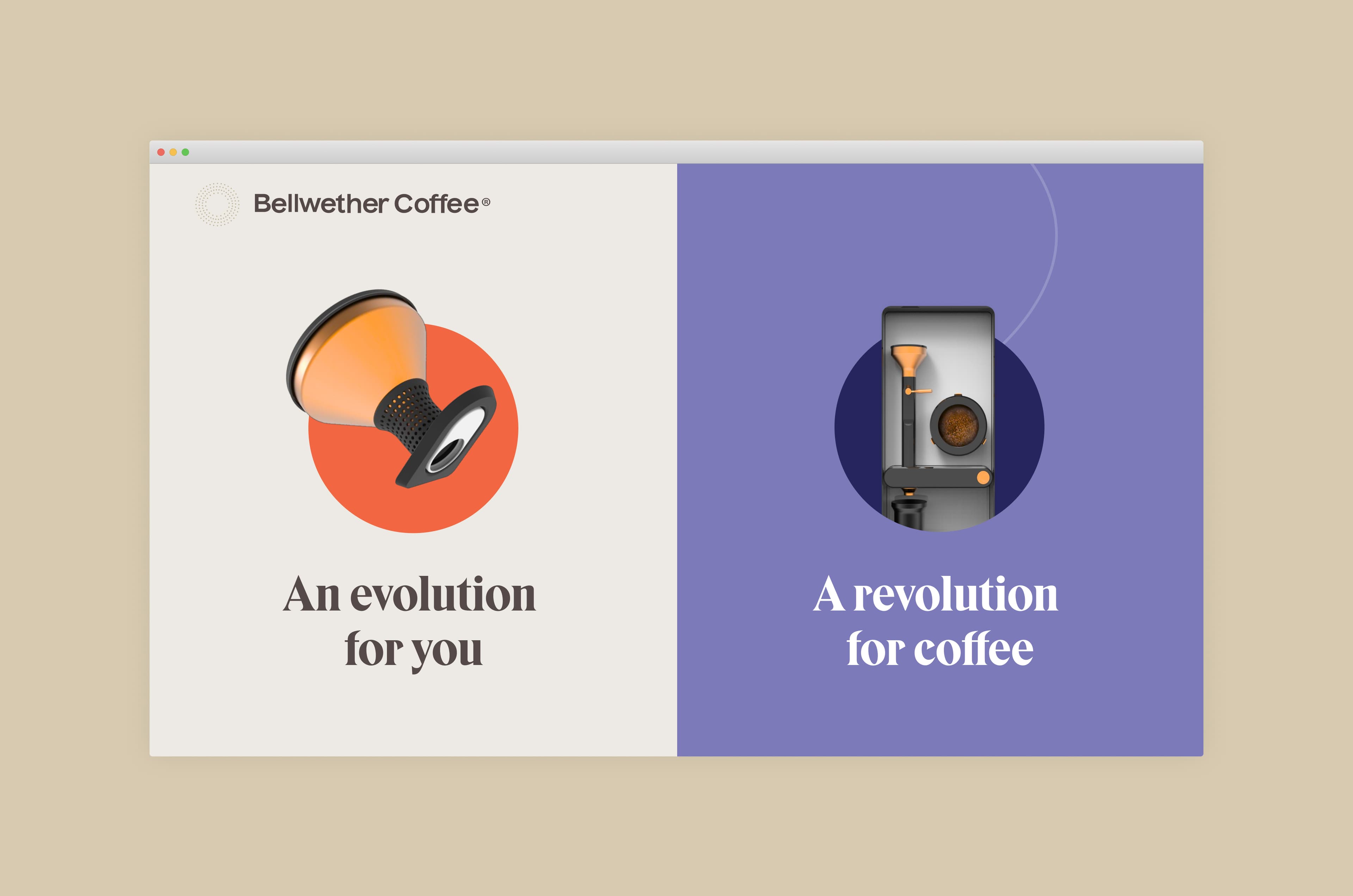Bellwether Coffee brand system.