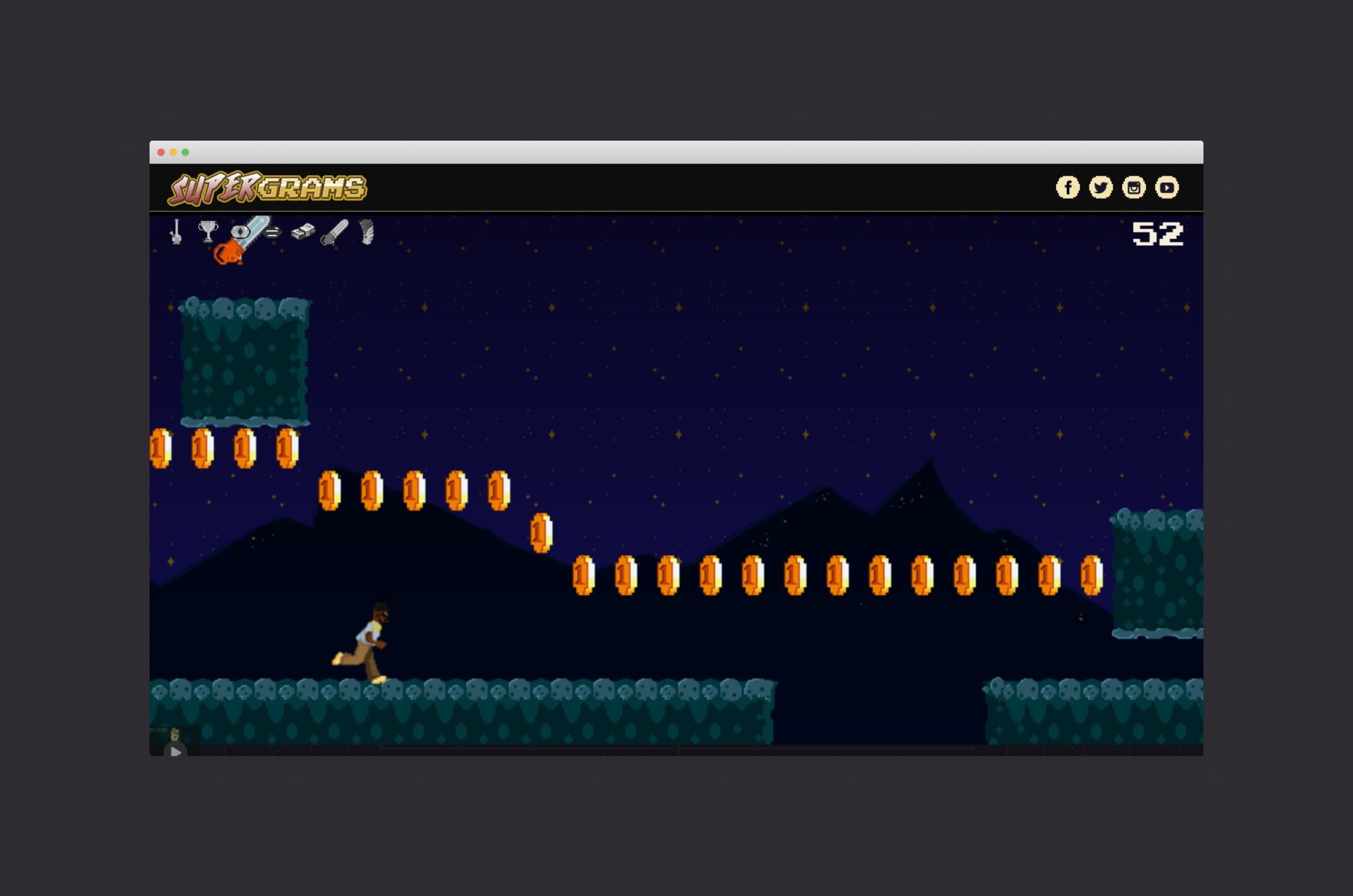Super Grams interface 05.